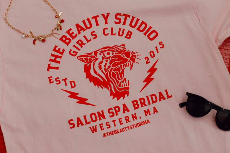 TBS Pink and Red Front Print Tiger