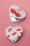 Travel Pocket Compact Handheld Bow Mirror