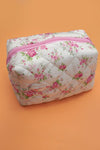 Quilted Cosmetic Bag