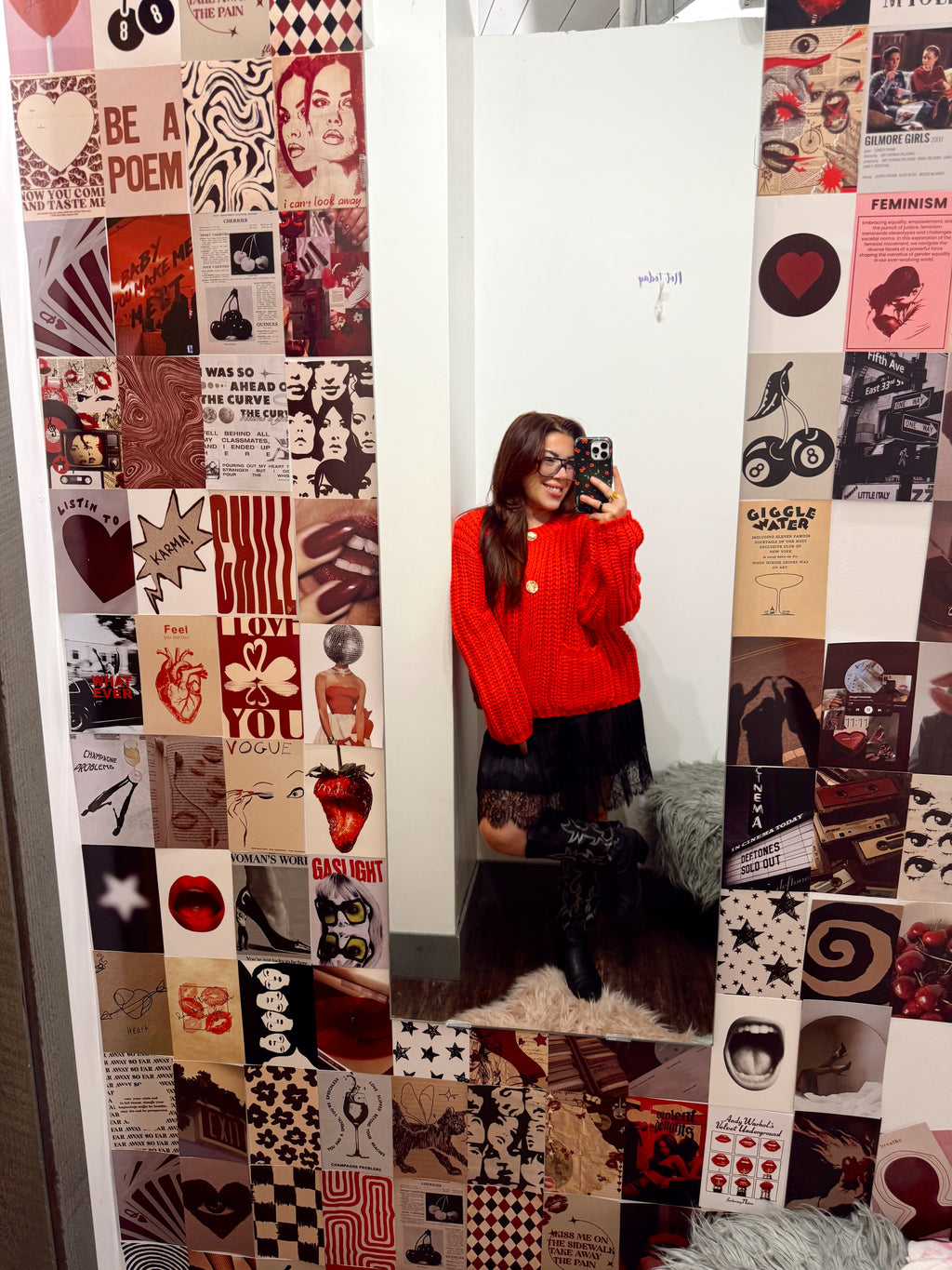 Scarlet Vintage Cardigan