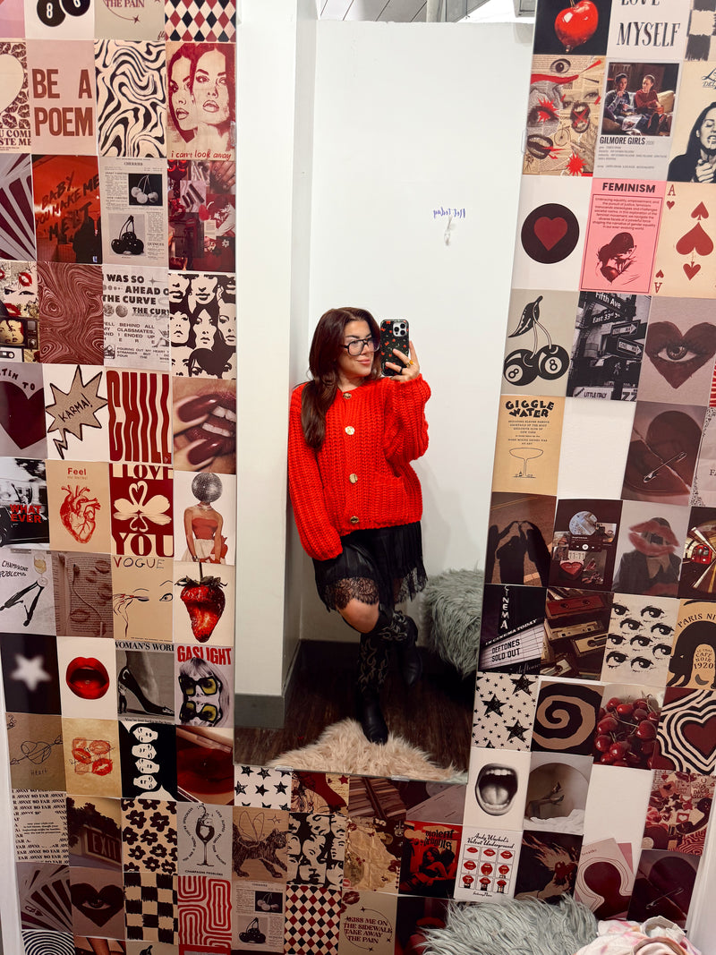 Scarlet Vintage Cardigan