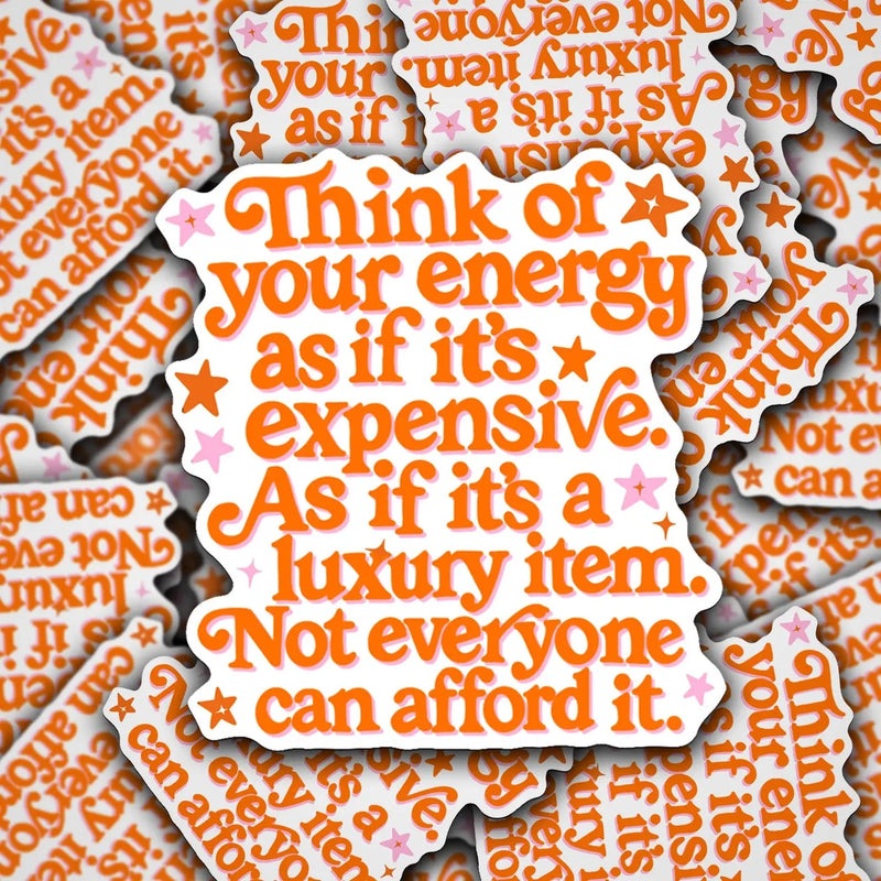 Protect your energy like Taylor Sticker
