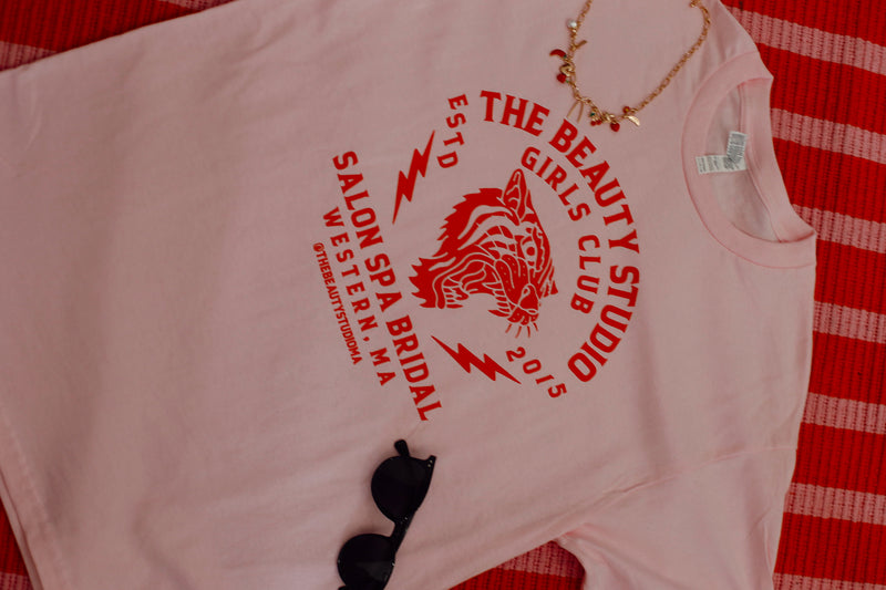 TBS Pink and Red Front Print Tiger