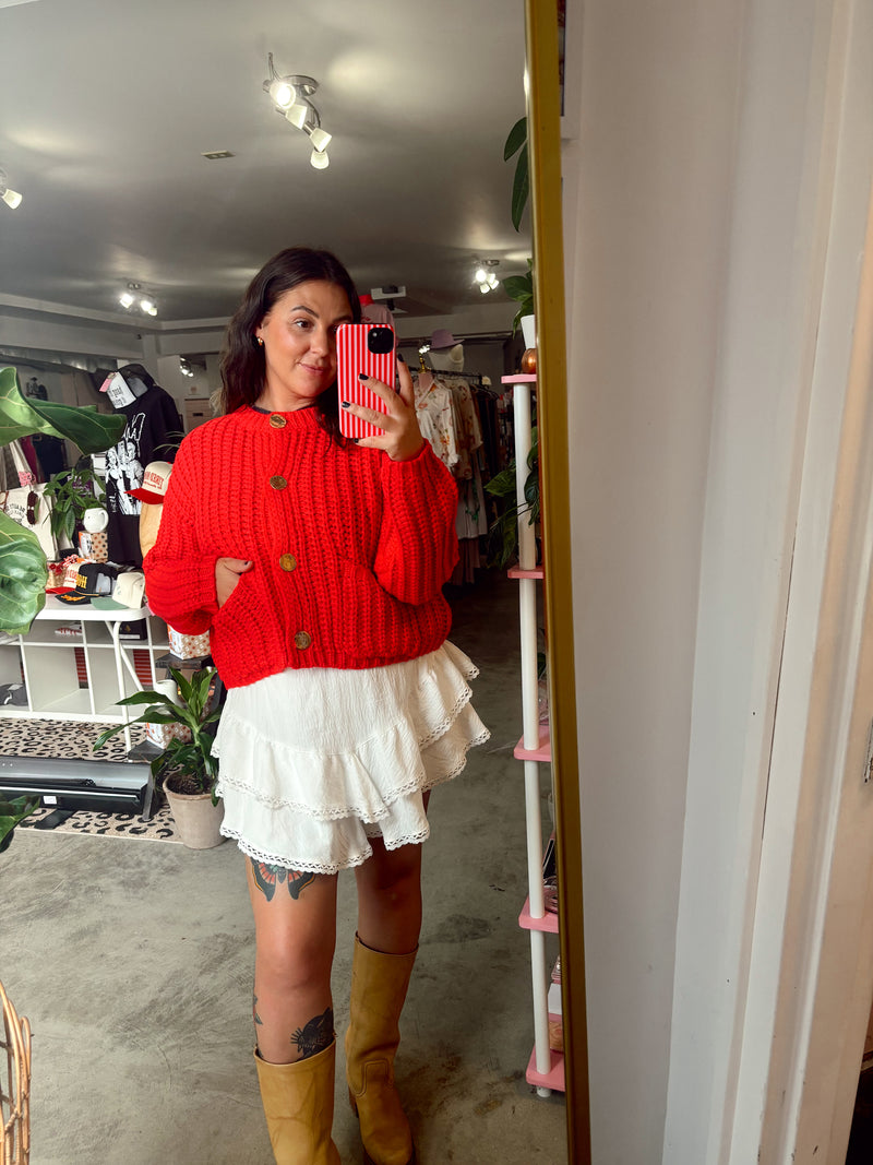 Scarlet Vintage Cardigan
