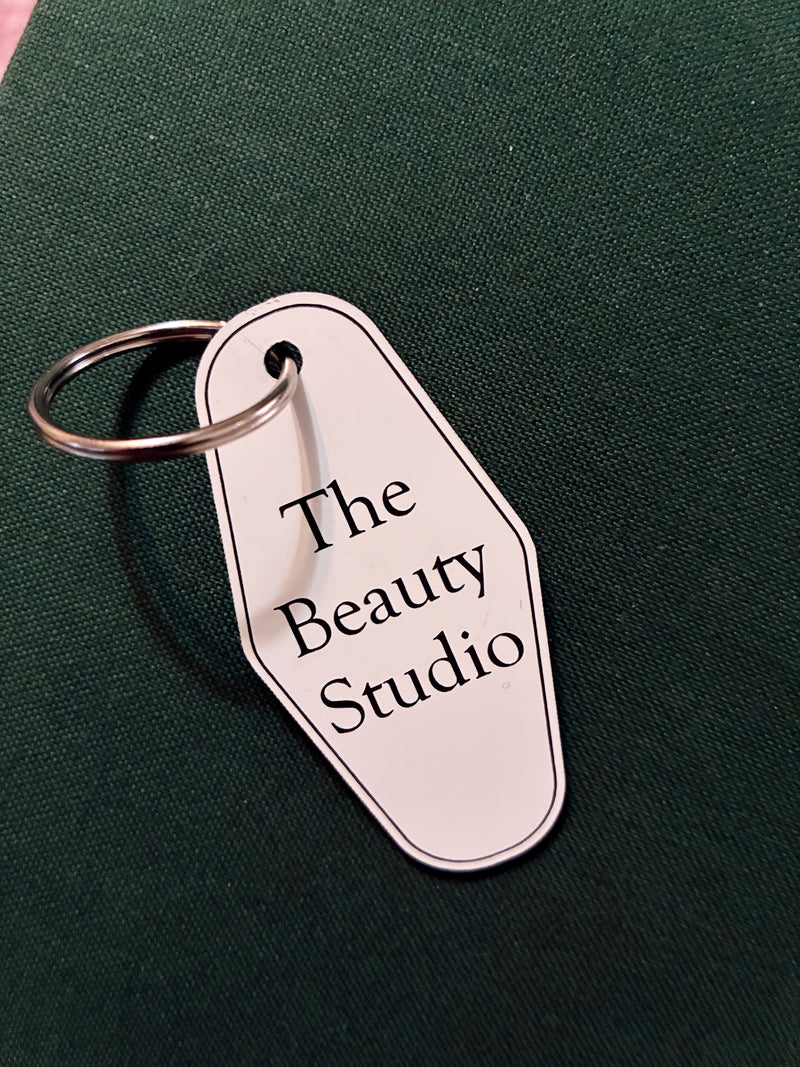 Vintage Motel Keychain