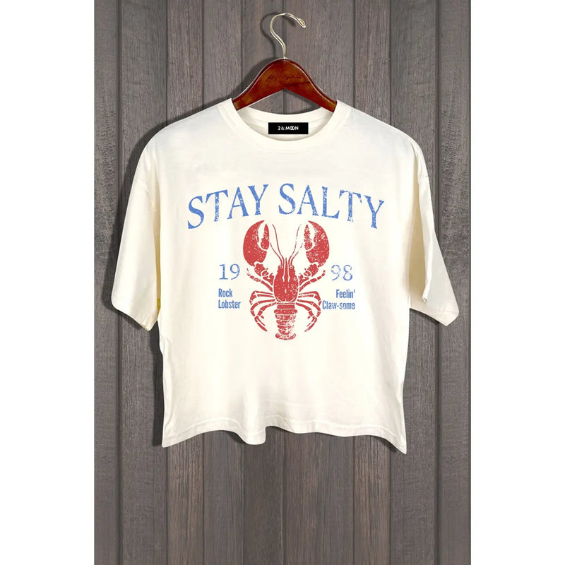 Stay Salty Vintage Lobster Tee