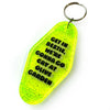 Vintage Motel Keychain