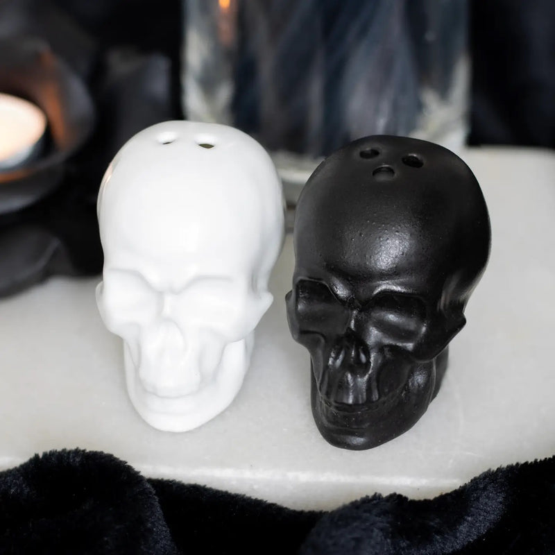 Gothic Salt and Pepper Shakers