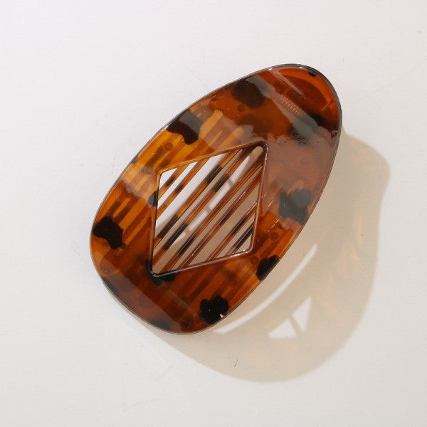 Flat Oval Hair Claw