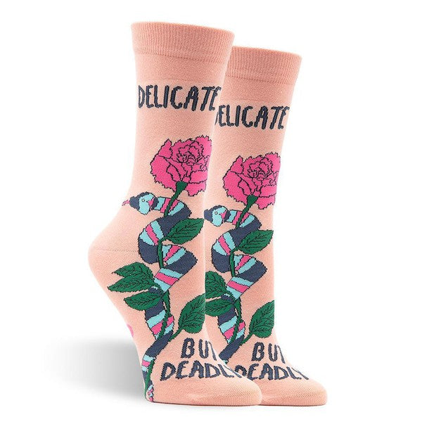 Delicate but Deadly Socks