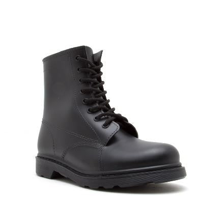 Black on Black Combat Boots