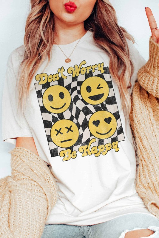 Harper Don't Worry Be Happy Tee