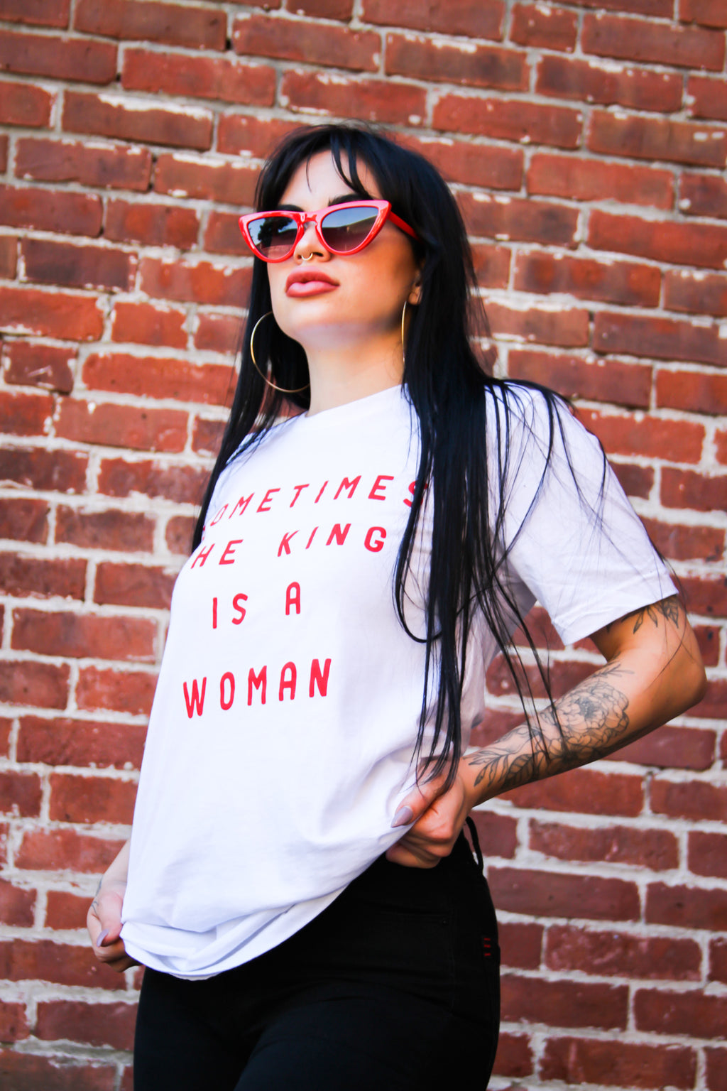 Bey "The King Is A Woman" Tee
