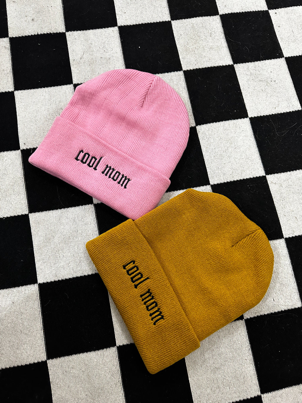Cool Mom Embroidered Beanie